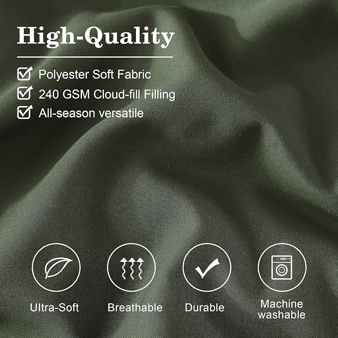 Monbix Oversized King Size Comforter Set - Image 6