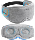 Sleep Mask with Headphones Bluetooth 5.4, TOPOINT 3D Eye Mask Blackout with by TOPOINT