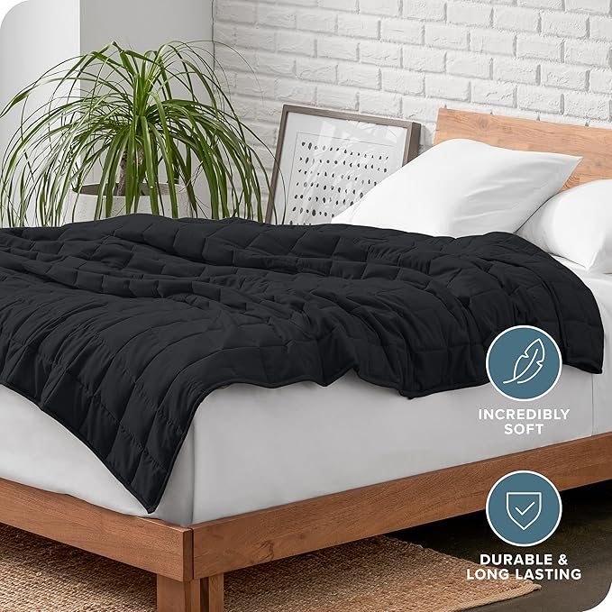 Bare Home Weighted Blanket King Size 25lb - Image 5