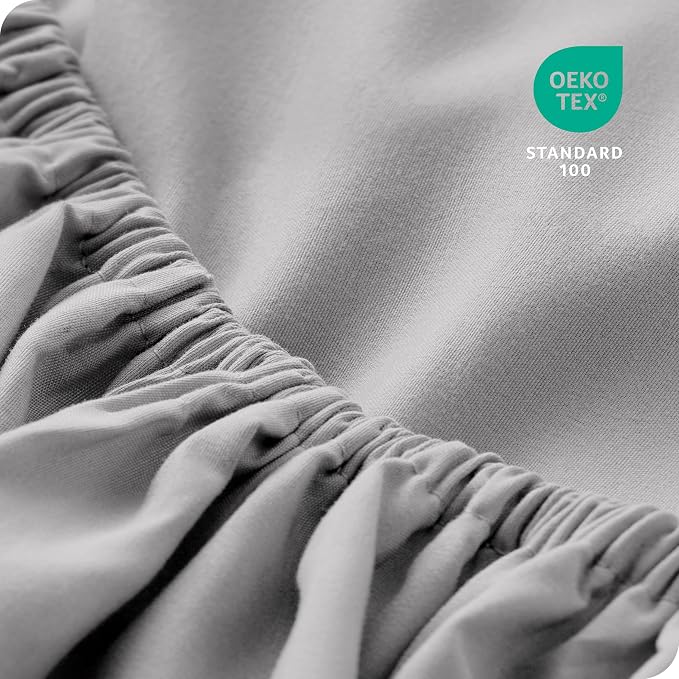 Bare Home 2-Pack Fitted Bottom Sheets Short Queen - Image 5