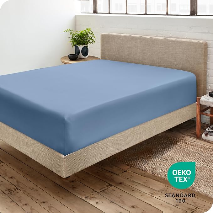 Bare Home Fitted Bottom Sheet Twin - Image 4