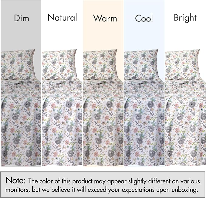 RUVANTI 100% Cotton Sheets – Queen Size Percale Bedding, Cooling & Breathable - Image 7