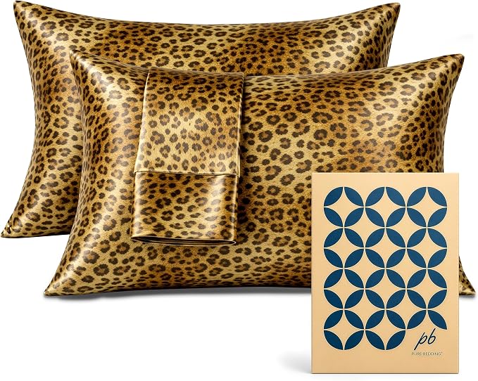 Pure Bedding Satin Pillowcase 2 Pack by PureBedding