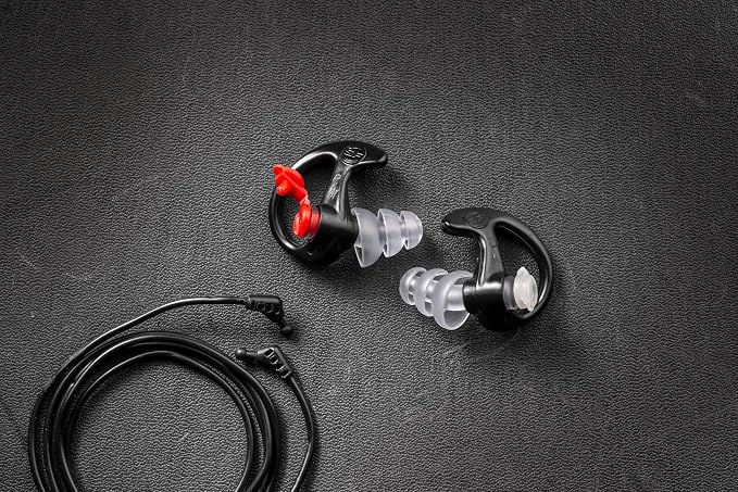 SureFire EP4 Sonic Defenders Plus Filtered Earplugs, Triple flanged Design - Image 11