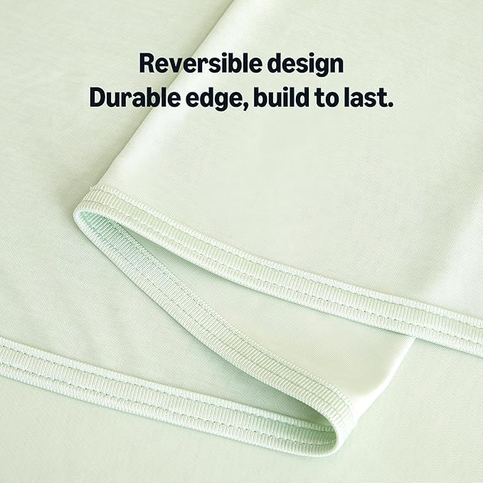 Amazon Basics Cooling Blanket for Hot Sleepers, Reversible Lightweight Thin - Image 4