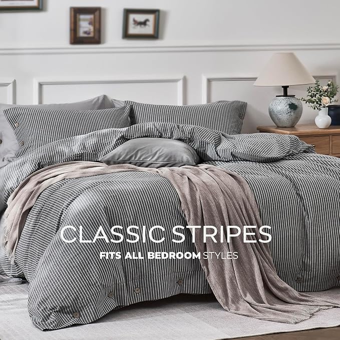 JELLYMONI Cotton Duvet Cover Queen Size - Image 7