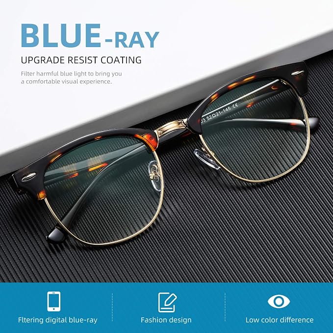 Blue Light Blocking Glasses for Woman/Men Computer Bluelight Glasses Womens/Mens - Image 2