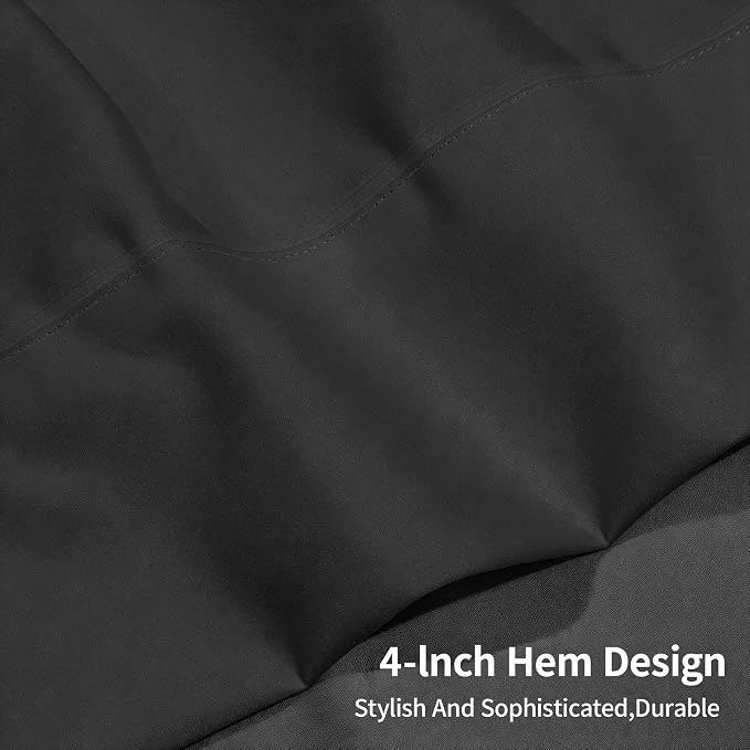 HBHLFZ Full Flat Sheets Only 2 Pack - Image 4