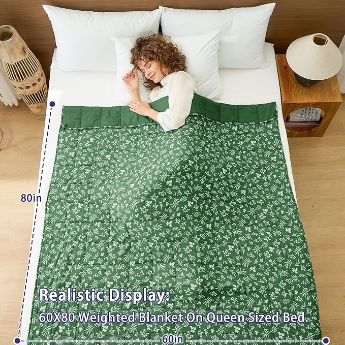 yescool Weighted Blanket for Adults Cooling Heavy Blanket for Sleeping Perfect - Image 2