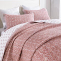 SahSahCasa Quilt Set Queen Size, 100% Cotton Quilt Bedding Set Bedspread by SahSahCasa