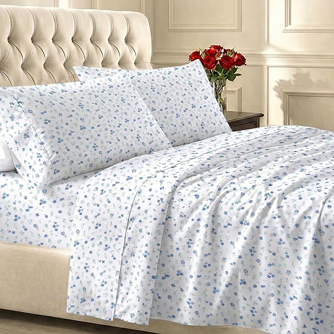 California Design Den Soft Full Size 100% Cotton Sheet Sets, 400 TC Good by CaliforniaDesignDen