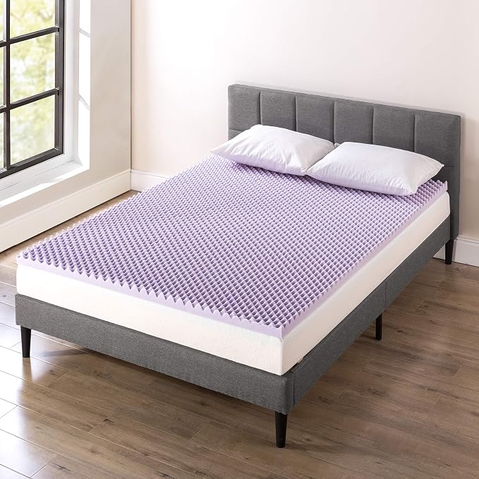 Best Price Mattress 2 Inch Egg Crate Memory Foam Mattress Topper - Image 2