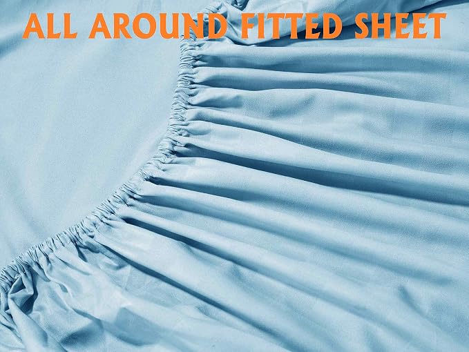 Elegant Comfort Softest and Coziest 4-Piece Sheet Set - Image 4