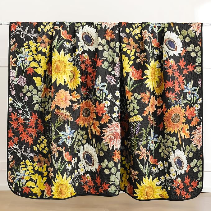 Yiran Quilt King Size, 3 Pieces Spring Summer Soft Lightweight Microfiber - Image 8