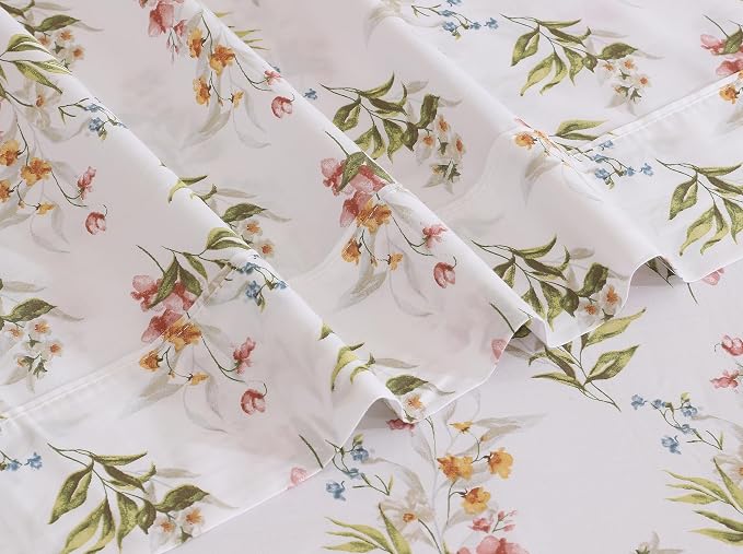RUVANTI 100% Cotton Sheets – King Size Percale Bedding, Cooling & Breathable - Image 6