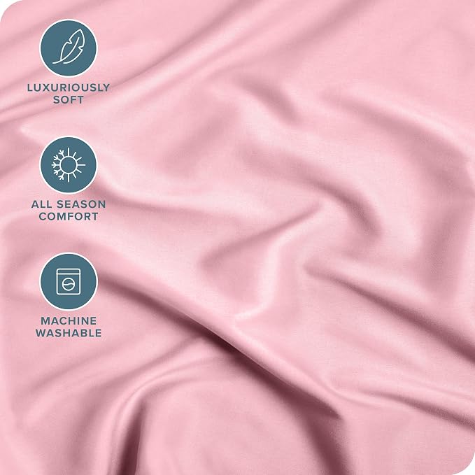 Bare Home Fitted Bottom Sheet Twin Size - Image 2