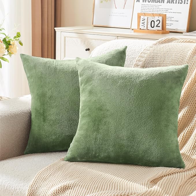 BEDELITE Velvet Pillow Covers 18x18 by BEDELITE