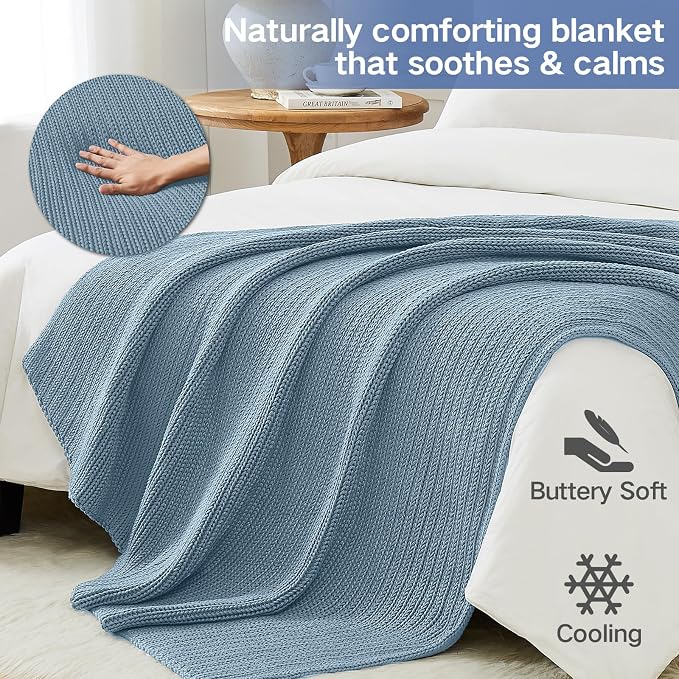 Guohaoi Knitted Weighted Blanket - Image 3