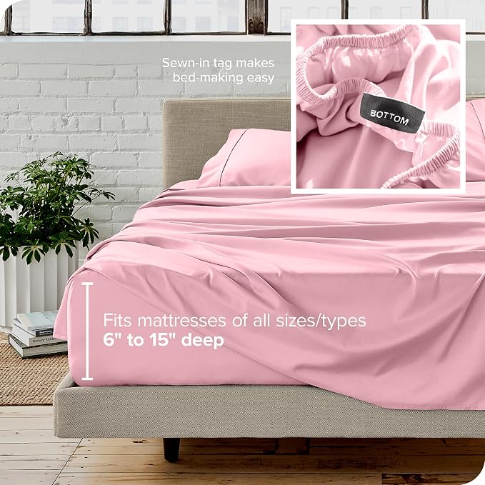 Bare Home Twin Sheet Set - Image 5