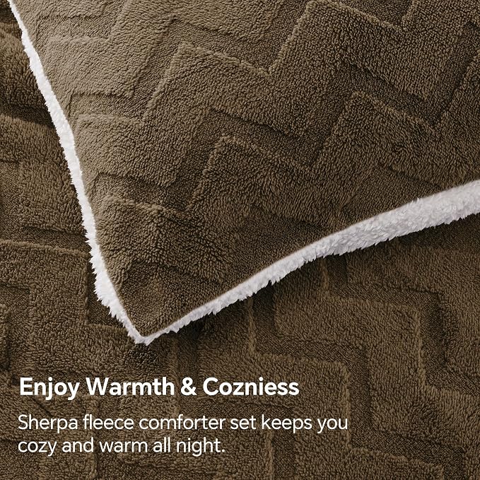 BEDELITE Fluffy King Size Comforter Set - Image 5