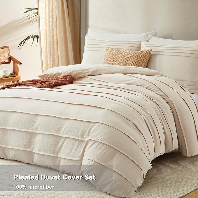 Oli Anderson Light Khaki Duvet Cover King Size - Image 2