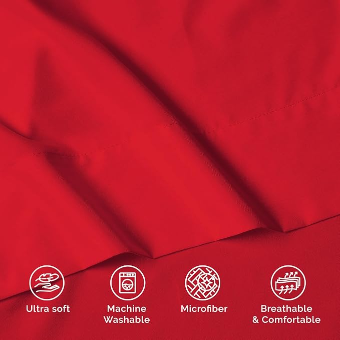 Luxury Flat Sheet on Amazon Elegant Comfort Wrinkle-Free 1500 Premier Hotel - Image 7