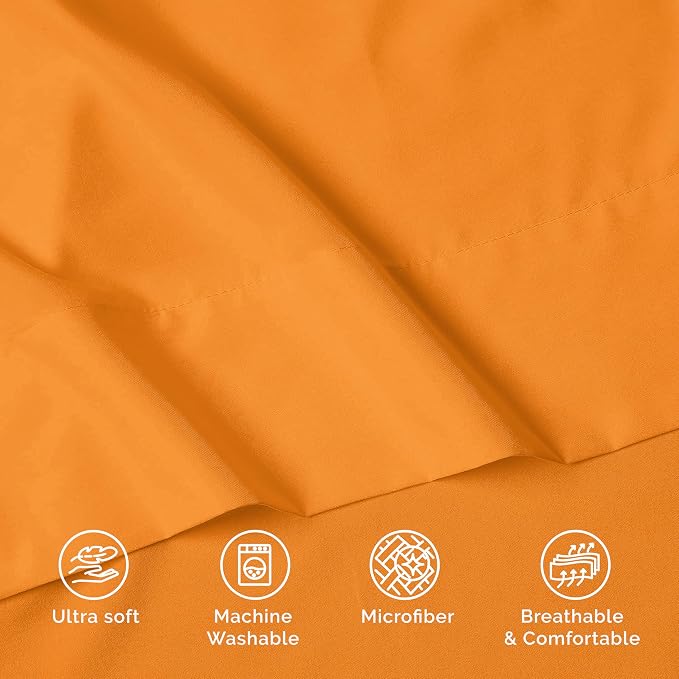 Luxury Flat Sheet on Amazon Elegant Comfort Wrinkle-Free 1500 Premier Hotel - Image 7