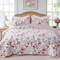 GOONE XL Queen Quilt Set 90"x96", Lightweight Quilts Queen Size by GOONE
