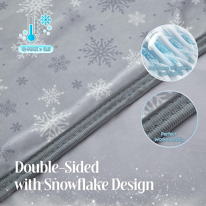 OIGAE Cooling Blanket for Hot Sleepers - Image 3
