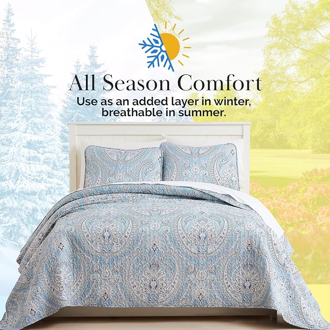 Southshore Fine Living, Inc. Twin XL Comforter Quilt Set, Dorm Bedding - Image 9