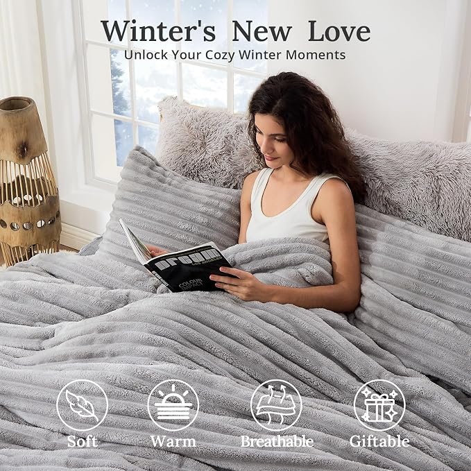 Sasttie King Comforter Set 3 Pieces - Image 2