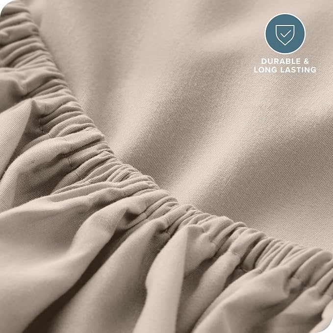 Bare Home Fitted Bottom Sheet Twin XL Size - Image 5