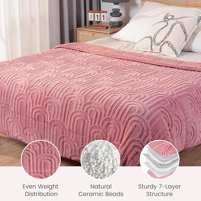 Sherpa Fleece Adult Weighted Blanket Great - Image 5