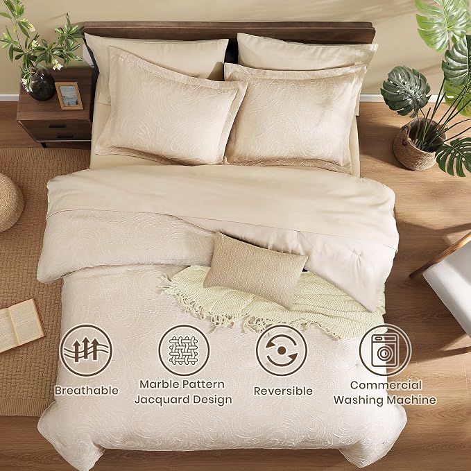 Monbix Queen Comforter Set - Image 2