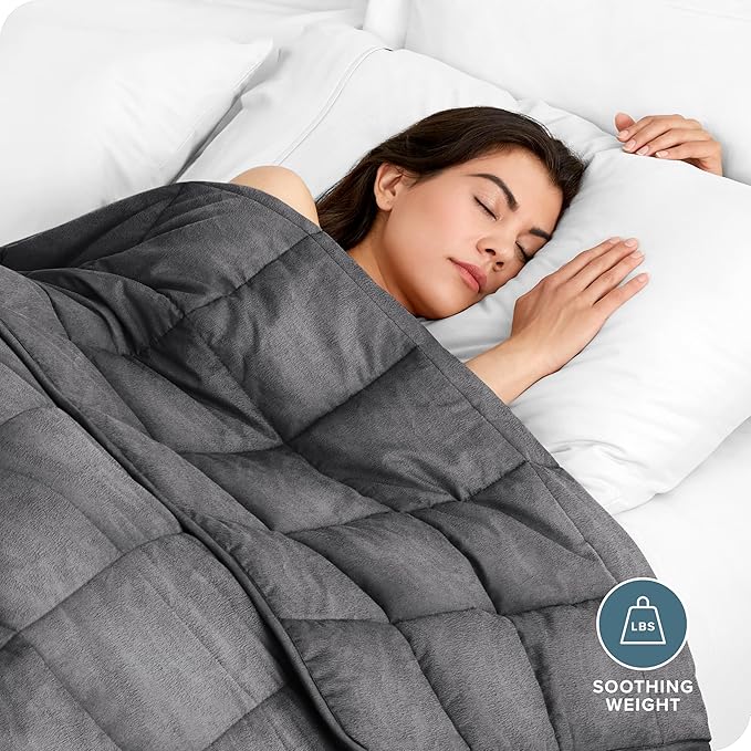 Bare Home Weighted Blanket Twin or Full Size 7lb - Image 2