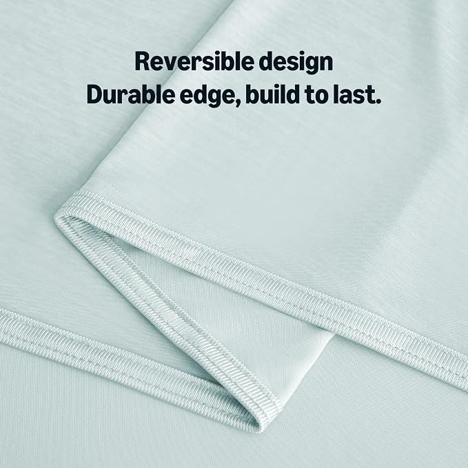 Amazon Basics Cooling Blanket for Hot Sleepers, Reversible Lightweight Thin - Image 4