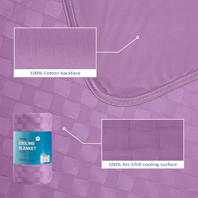 Topcee Cooling Blanket, Summer Cooling Blankets - Image 5