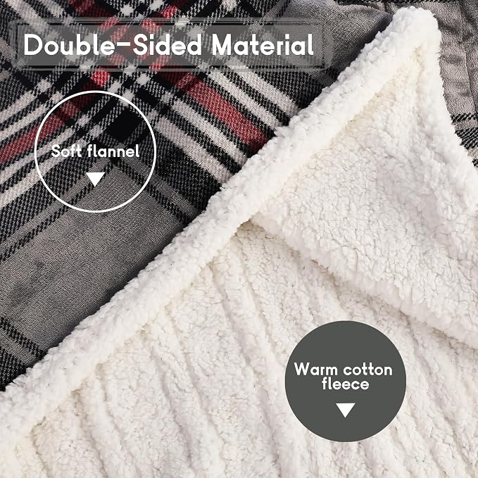 Heated Blanket Electric Blanket Full Size 72''x84'' - Image 5