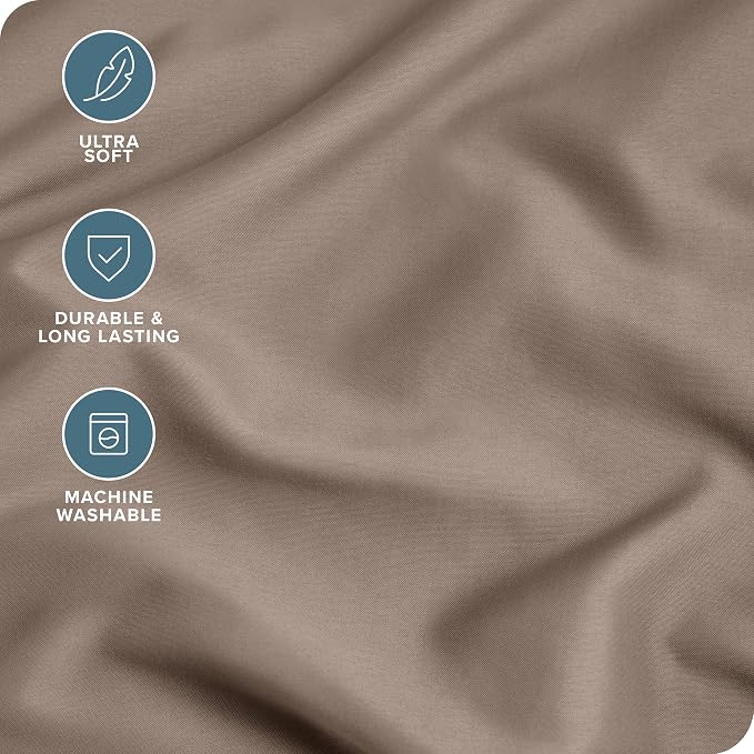 Bare Home Microfiber Body Pillow Cover - Image 3