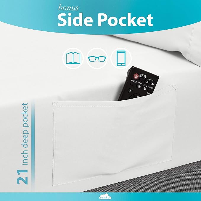 DREAMCARE Full Size Bed Sheet Set - Image 3