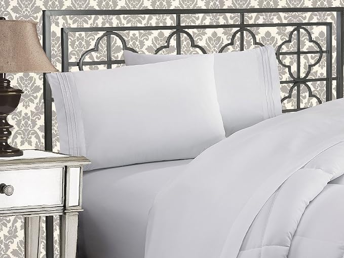 Elegant Comfort Luxurious 1500 Premium Hotel Quality Microfiber Three Line - Image 2