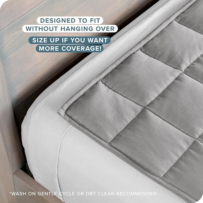 Bare Home Weighted Blanket All-Natural 100% Cotton - Image 3