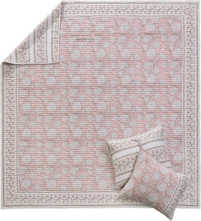 Levtex Home Adare Blush Reversible Twin/Twin XL Quilt Set - Image 5