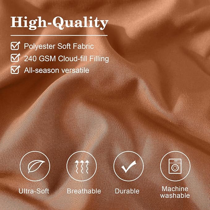 Monbix Oversized King Size Comforter Set - Image 5
