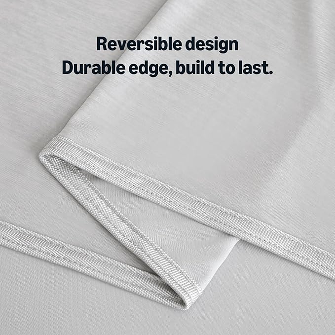 Amazon Basics Cooling Blanket for Hot Sleepers, Reversible Lightweight Thin - Image 4