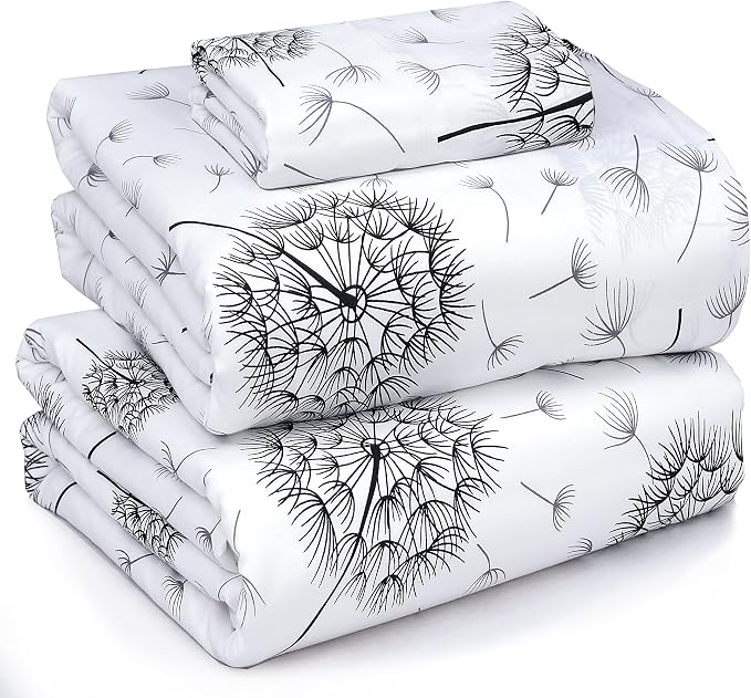 RUVANTI 100% Cotton Sheets – Twin XL Size Percale Bedding, Cooling & Breathable by Ruvanti