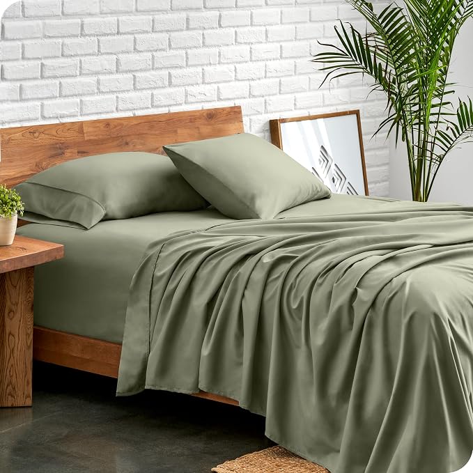 Bare Home Split Head Flex King Sheet Set - Image 3