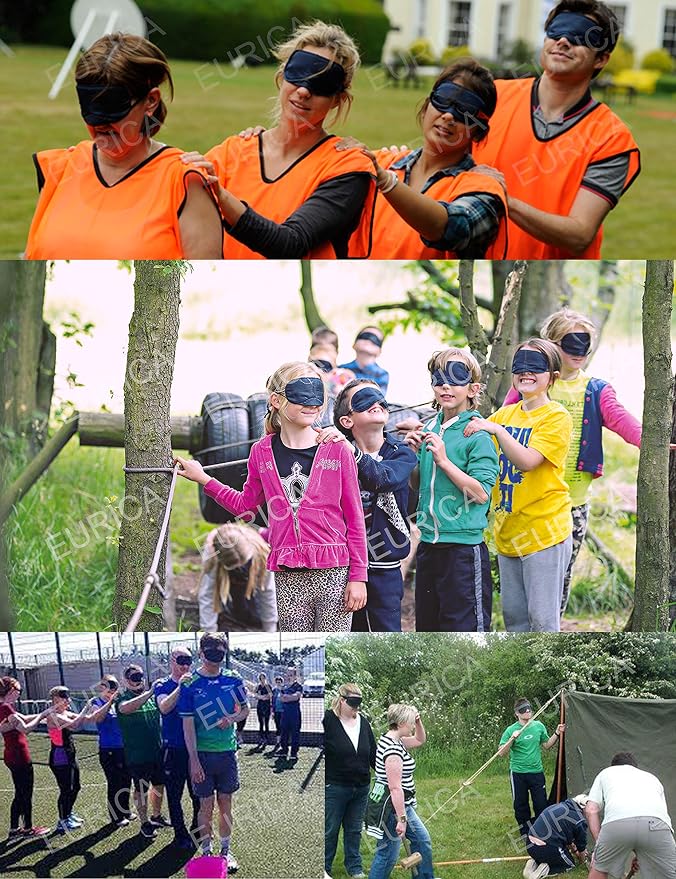 Eye Mask Sleep Masks Sleeping Mask Blindfold Eye Cover Team Building Games Party - Image 7