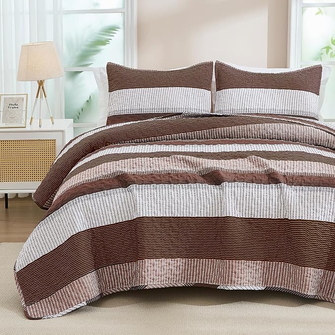 Andency California King Quilt Set by Andency