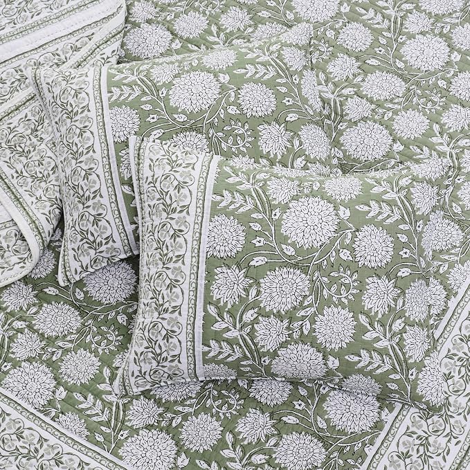 Levtex Home Adare Sage Reversible King/Cal King Quilt Set - Image 6
